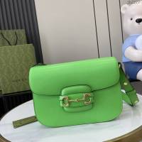 Gucci專櫃古馳最新款Horsebit 1955系列肩背包 jh2277型號：602204