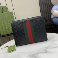 Gucci專櫃古馳最新款Ophidia系列手包男士手拿包 jh2278型號：475316