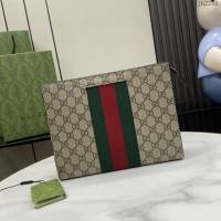 Gucci專櫃古馳最新款Ophidia系列手包男士手拿包 jh2280型號：475316