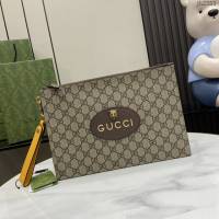 Gucci專櫃古馳最新款Ophidia系列手包男士手拿包 jh2283型號：473956