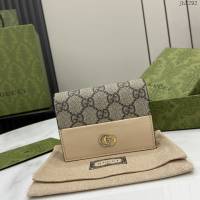 Gucci專櫃古馳最新款Marmont系列卡包零錢包卡夾 jh2292型號：790055