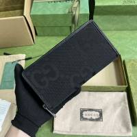 Gucci專櫃古馳最新款雙G長款錢包男士長夾 jh2315型號：699316
