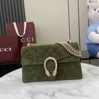 Gucci專櫃古馳經典Dionysus系列小號肩背包鏈條肩背包 jh2348型號：818145