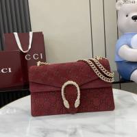 Gucci專櫃古馳經典Dionysus系列小號肩背包鏈條肩背包 jh2349型號：818145