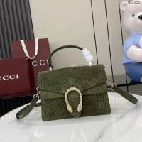 Gucci專櫃古馳經典Dionysus系列迷你手提包女士肩背包 jh2353型號：813400