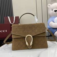 Gucci專櫃古馳經典Dionysus系列小號手提包女士肩背包 jh2355型號：813399