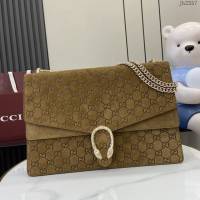 Gucci專櫃古馳經典Dionysus系列大號手提包女士肩背包 jh2357型號：795003