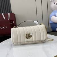 Gucci專櫃古馳最新款Milano系列小號手提包鏈條女包 jh2374型號：806016