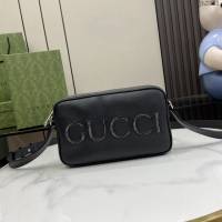 Gucci專櫃古馳最新款迷你肩背包男士斜挎包相機包 jh2455型號：768391
