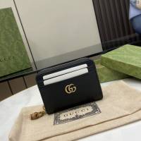 Gucci專櫃古馳最新款Marmont系列卡包零錢包卡夾 jh2463型號：739500