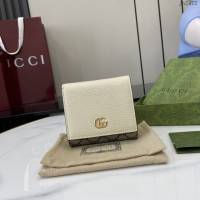 Gucci專櫃古馳最新款Ophidia系列短款女士錢包錢夾 jh2472型號：598587