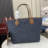 Gucci專櫃古馳最新款Totissima系列中號托特包子母肩背包 jh2606型號：820481