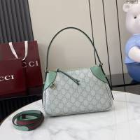 Gucci專櫃古馳最新款Emblem系列小號肩背包 jh2623型號：815218