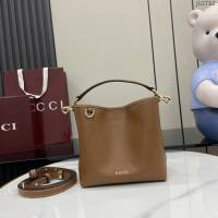 Gucci專櫃古馳最新款購物袋GG圖案條紋織大號肩背包 jh2752型號：815118