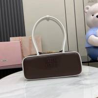 MIU MIU專櫃繆繆最新款Beau手袋25ss單肩包 jh2872型號：5BB173