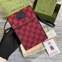 Gucci新款包包 古馳GG Multicolor系列小挎包 經典GG鑽石菱格紋圖案 Gucci新款手機包 657582  ydg3277