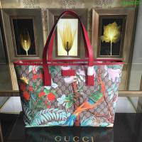 GUCCI 古馳女包 新款 211137 Supreme tote系列 女士手拎包 印花圖案單肩包 Gucci手提包