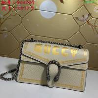 GUCCI古馳 2019新款 專櫃品質 400249 Gucci酒神鏈條肩背包 Gucci女包 白色  ydgq3417