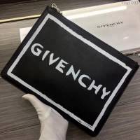GlVENCHY紀梵希 2018最新 熱賣款式 專櫃品質 頂級進口牛皮 原版五金 拉鏈手包 091888  tsg1093