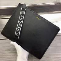 GlVENCHY紀梵希 2018最新 熱賣款式 專櫃品質 頂級進口牛皮 原版五金 拉鏈手包 091888  tsg1096