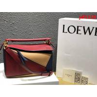 LOEWE羅意威  Loewe Puzzle乳酪拼色 專櫃同步 最新版本 小牛皮手提斜挎包  jdl1150