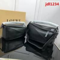 LOEWE羅意威 拼色熱銷款 puzzle bag 可折疊 牛皮手提肩背包 大小號 L0153  jdl1234