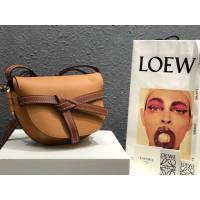 LOEWE包包 羅意威Gate小號馬鞍包 羅意威荔枝紋牛皮小挎包 10183  tcl1001