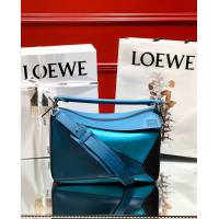 LOEWE經典爆款包包 羅意威中號Puzzle幾何拼接手提斜挎包 10171  tcl1133