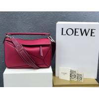 LOEWE經典爆款包包 羅意威中號Puzzle幾何拼接手提斜挎包 10171  tcl1145