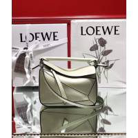 LOEWE爆款包包 羅意威迷你mini puzzle幾何拼接手提斜挎包 10173  tcl1156