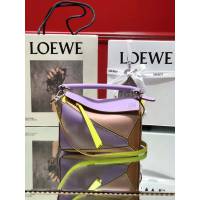 LOEWE爆款包包 羅意威迷你mini puzzle幾何拼接手提斜挎包 10173  tcl1160