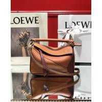 LOEWE爆款包包 羅意威迷你mini puzzle幾何拼接手提斜挎包 10173  tcl1161