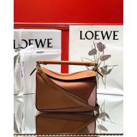 LOEWE爆款包包 羅意威迷你mini puzzle幾何拼接手提斜挎包 10173  tcl1163