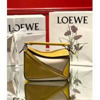 LOEWE爆款包包 羅意威迷你mini puzzle幾何拼接手提斜挎包 10173  tcl1164