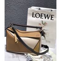 LOEWE經典爆款包包 羅意威小號Puzzle拼接手提斜挎包 10172  tcl1180