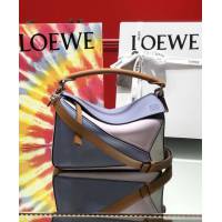 LOEWE經典爆款包包 羅意威小號Puzzle拼接手提斜挎包 10172  tcl1182