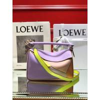 LOEWE經典爆款包包 羅意威小號Puzzle拼接手提斜挎包 10172  tcl1183