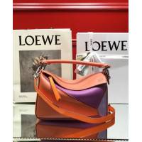 LOEWE經典爆款包包 羅意威小號Puzzle拼接手提斜挎包 10172  tcl1185