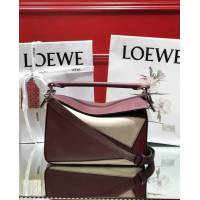 LOEWE經典爆款包包 羅意威小號Puzzle拼接手提斜挎包 10172  tcl1186