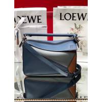 LOEWE經典爆款包包 羅意威小號Puzzle拼接手提斜挎包 10172  tcl1190