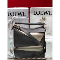 LOEWE經典爆款包包 羅意威小號Puzzle拼接手提斜挎包 10172  tcl1192