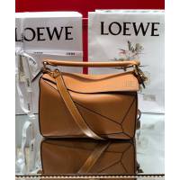 LOEWE經典爆款包包 羅意威小號Puzzle拼接手提斜挎包 10172  tcl1205