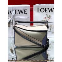 LOEWE包包 羅意威小號Puzzle拼接手提斜挎包 10172  tcl1266