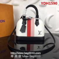 路易威登LV頂級原單 M51963白色粒紋Epi皮革手提斜跨包 YDH1590