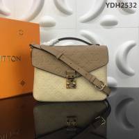 路易威登LV 頂級原單 Pochette Metis手袋 Monogram Empreinte皮革 時尚手提肩背斜挎包  YDH2532