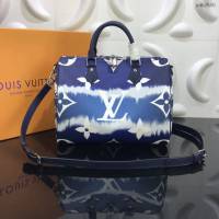 LV包 lv新顏色女包 M45146 LV Escale系列 Speedy Bandoulière30手袋 LV手提袋  ydh3500