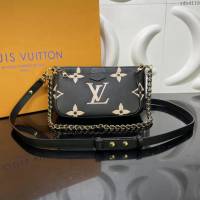 LOUIS VUITTON專櫃新款包包 路易威登Multi Pochette Accessoires斜挎包 LV雙包雙鏈女包  ydh4119