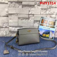 普拉達PRADA原單 新款 prada esplanade bag 1BH043 荔枝紋牛皮單肩斜挎包 PHY1314