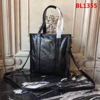 BALENCIAG巴黎世家 Balenciaga bazar22CM 採用進口義大利摔牛皮 男女同款  BL1355