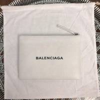 Balenciaga手包 巴黎世家全皮手包 小號白色手拿包  csbl1060